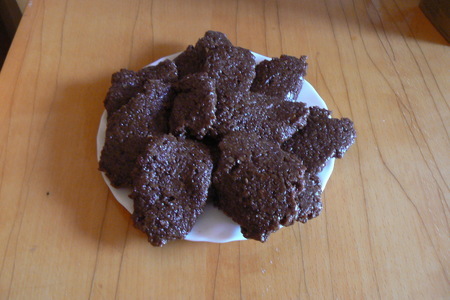 Фото к рецепту: Печенье с овсяными хлопьями
