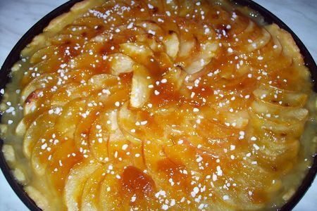 Фото к рецепту: Пирог "французский яблочный"
