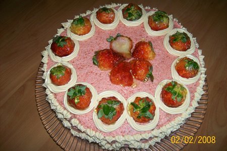 Торт к дню св. валентина