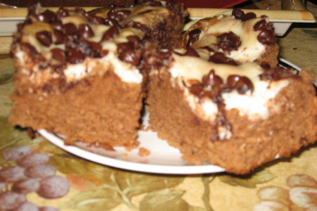 Фото к рецепту: Торт "шоколадно-творожный" 2