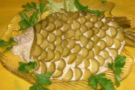 Фото к рецепту: Паштет из картофеля и сельди