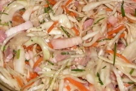 Фото к рецепту: Пряный овощной салат