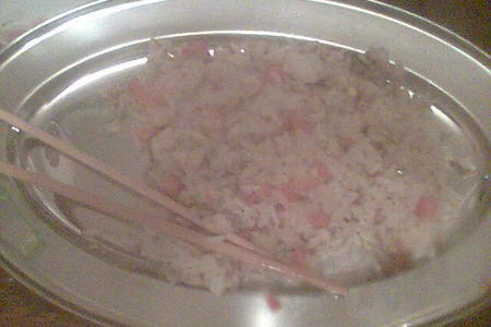 Фото к рецепту: Жареный рис с овощами
