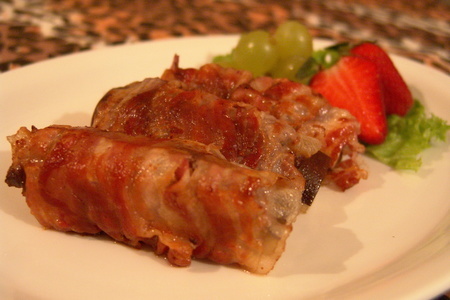 Фото к рецепту: Баклажаны с мясом