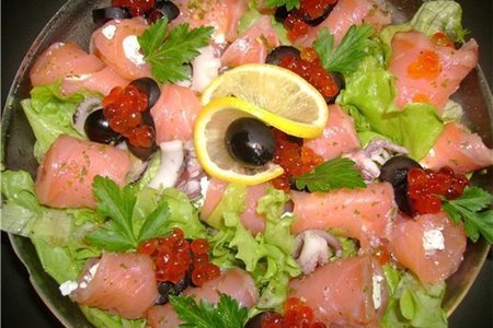 Фото к рецепту: Салат "морской бриз"