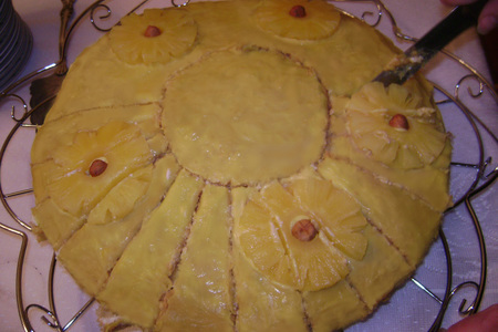 Фото к рецепту: Торт ананасовый