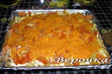 Фото к рецепту: Баклажанно-овощное рагу, запеченое в духовке