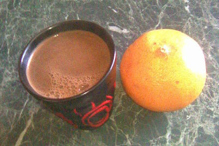 Фото к рецепту: Кофе на апельсиновом соке
