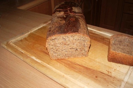 Фото к рецепту: Черный хлеб