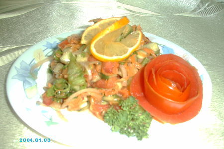 Фото к рецепту: Салат «истомбул»