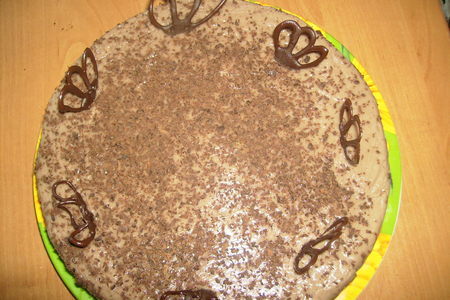 Тортик желейный "ванильно-шоколадный"