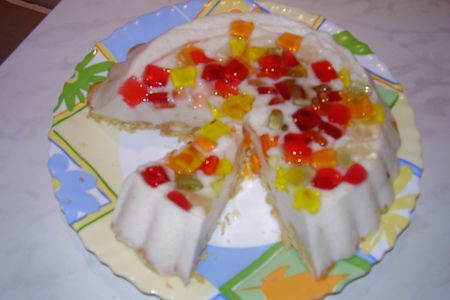 Фото к рецепту: Торт-десерт битое стекло