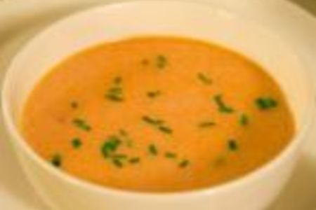 Фото к рецепту: Суп крем из желтых перцев