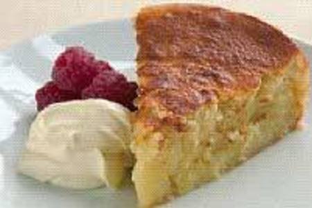 Фото к рецепту: Лемонный пирог из рикоты или домашнего творога