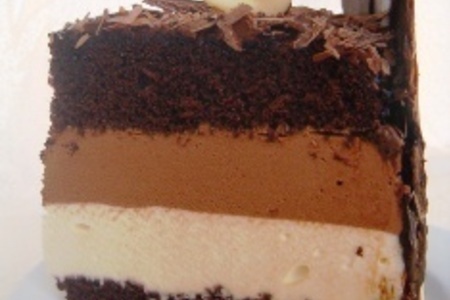 Фото к рецепту: Торт " шоколадная симфония"