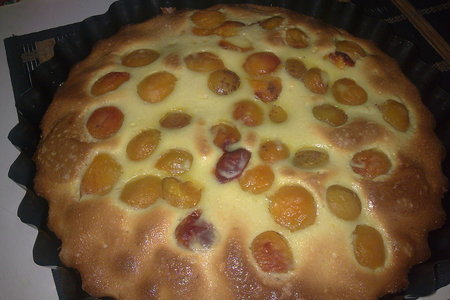 Фото к рецепту: Пирог абрикосовый