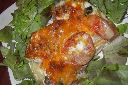 Фото к рецепту: Свинина с овощами и каперсами