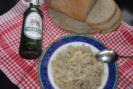Фото к рецепту: Обед немецкого крестьянина или „слоённая капуста“.
