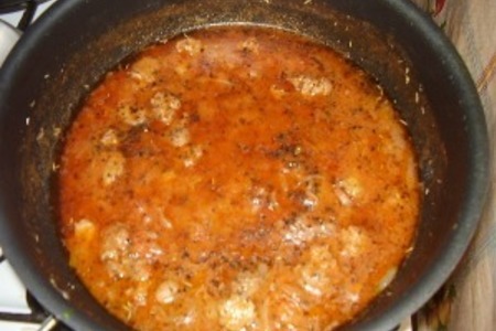 Фото к рецепту: Тушеный соус