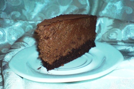 Фото к рецепту: Торт "шоколадный мусс"