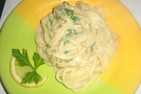 Фото к рецепту: Спагетти fresh