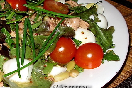 Салат с тунцом
