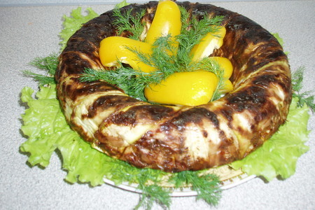 Фото к рецепту: Пирог из семги