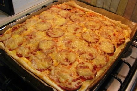 Фото к рецепту: Творожная пицца