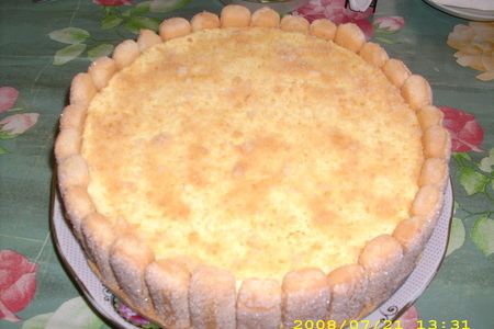 Фото к рецепту: Tort iz sira "filadelfija"
