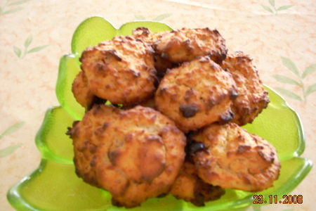 Фото к рецепту: Печенья из ячменных хлопьев