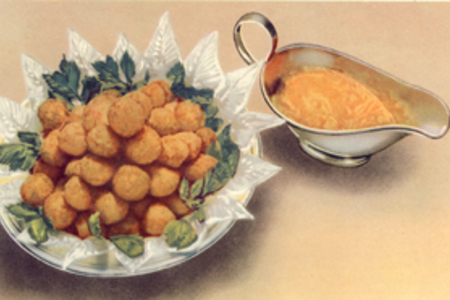 Фото к рецепту: Крокеты картофельные