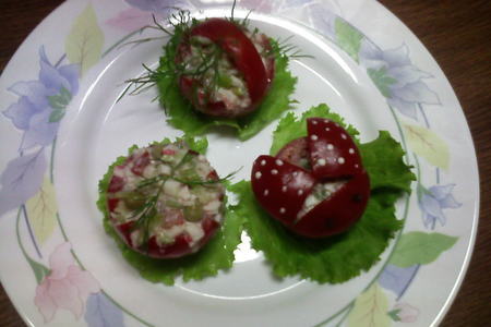 Фото к рецепту: Фаршированные помидоры.