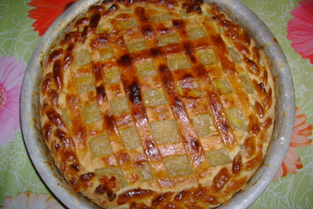 Фото к рецепту: Яблочный пирог "для любимого"