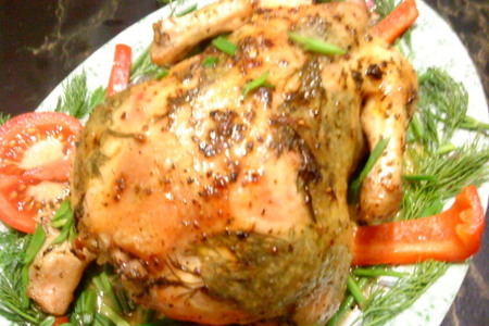 Фото к рецепту: Курица фаршированная