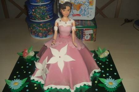 Фото к рецепту: Торт принцесса