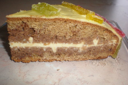Фото к рецепту: «овсяный» торт