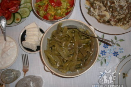 Фото к рецепту: Lobi  ili fasoli s chesnokom