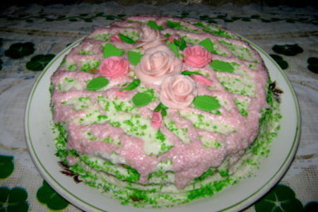 Фото к рецепту: Торт "татьянин день"