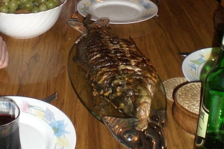 Фото к рецепту: Рыба "сюрприз"