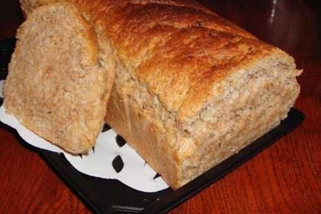 Фото к рецепту: Хлеб с отрубями и тмином