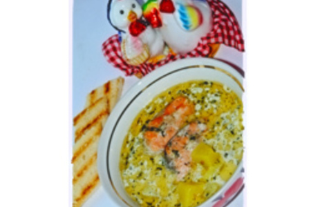 Фото к рецепту: Традиционный финский рыбный суп.