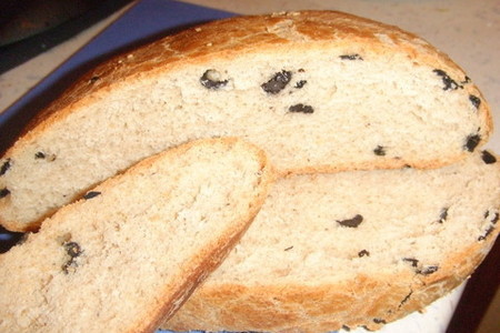 Фото к рецепту: Оливковый хлеб