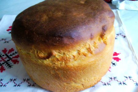 Фото к рецепту: Паляница (пшеничный хлеб)