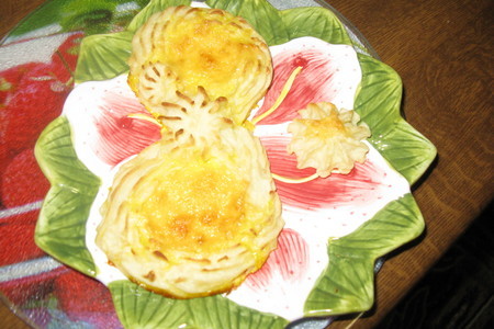 Фото к рецепту: Яичница  с картофелем к 8 марта и другие