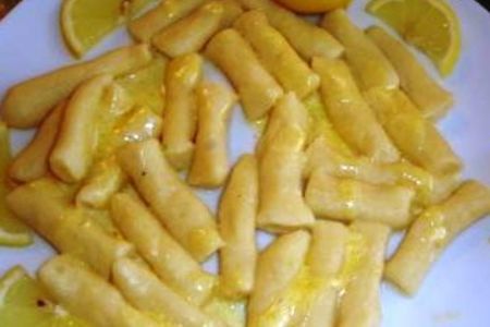 Фото к рецепту: Творожно-картофельные пальчики