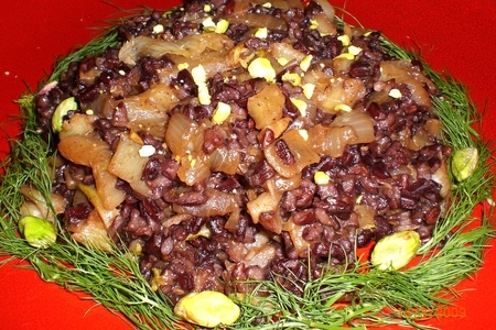 Фото к рецепту: Ароматный рис "по-арабски"