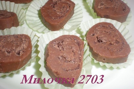 Фото к рецепту: Шоколадно-творожные конфеты (очень просто и вкусно)