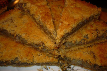 Фото к рецепту: Пирог нежный с мясом и картофелем