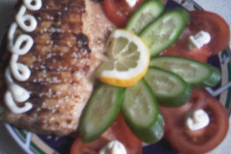 Фото к рецепту: Прянная рыбка с имбирем