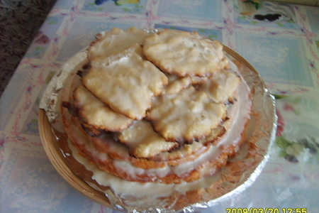 Фото к рецепту: Торт "сугроб"